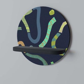 OEM Estante Redondo Contrast Dance Negro