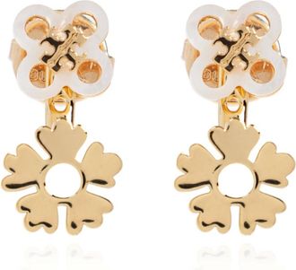 Tory Burch Tory Burch, Earrings, female, Yellow, Size: ONE SIZE Pearlescent Earrings