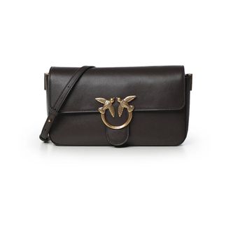 Pinko Love One Classic Slouchy - - Bags - Donna - Marrone - ONE SIZE