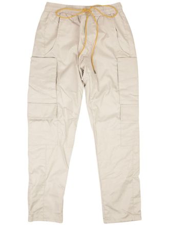 Rhude drawstring cargo trousers - men - Polyester - M - Neutrals