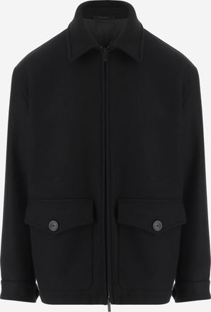 Giorgio Armani jas van wol en kasjmier