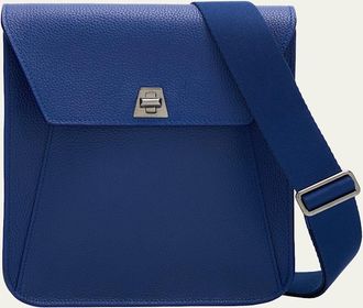 Akris Anouk Small Leather Messenger Bag