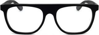 Retro Superfuture 51mm Square Reading Glasses in Black at Nordstrom Rack