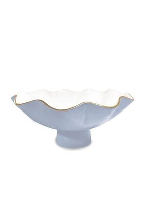 Beatriz Ball Encanto Carola Large Pedestal in Periwinkle And White at Nordstrom