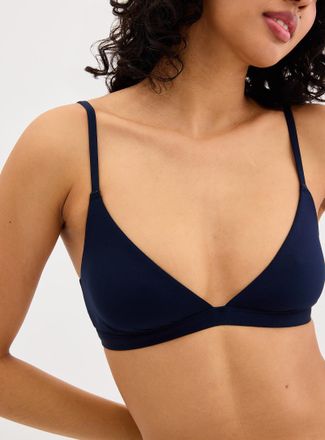 Miiyu Womens Smooth microfibre triangle bralette