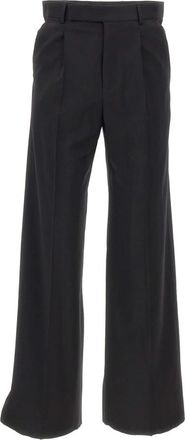 Emporio Armani Heren, Broeken, Zwart, Maat: S Wol