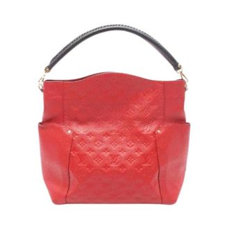 Louis Vuitton Pre-owned Bagatelle Monogram Empreinte Schoudertas - Dames - Pre-owned - Rood - Maat: ONE Size Leer