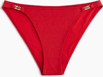 H&M Cheeky Bikinihose - Red