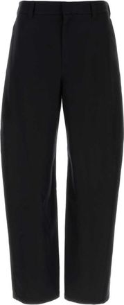 Givenchy Black Flat Front Pants