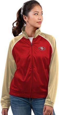G-III 4Her by Carl Banks Womens G-III 4Her by Carl Banks Scarlet San Francisco 49ers Replay Full-Zip Track Jacket at Nordstrom, Size Xx-Large
