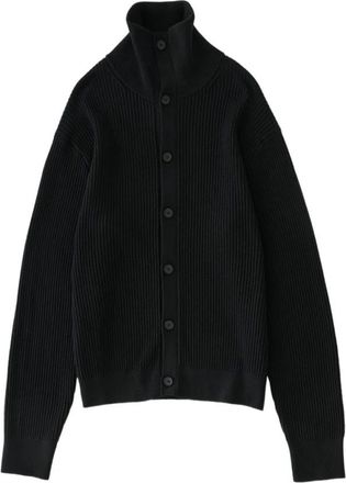 STUDIO NICHOLSON Cardigans - Heren - Vesten - Zwart - M - Truien & Vesten