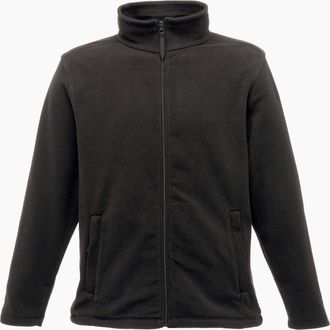 Regatta Mens Regatta Mens Plain Micro Fleece Full Zip Jacket (Layer Lite) - Black - Size: 44/Regular