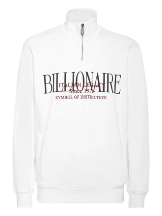 Billionaire Boys Club logo-print sweatshirt - White