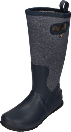Bogs Womens Oxford Tall Waterproof Wellington Boots, - 8 UK, Navy Blue