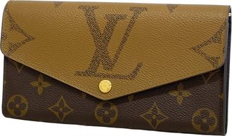 Louis Vuitton Brown Long Wallet (Bi-Fold) (Pre-Owned)