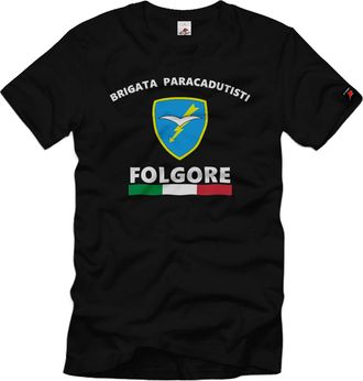 Copytec Folgore Brigata Paracord Paratrooper Brigarde T-Shirt 35158 - Black - Large
