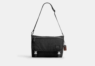 Coach Messenger In Signature Nylon