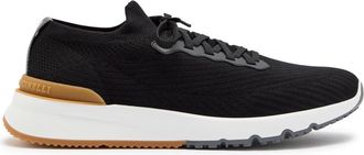 Brunello Cucinelli Knit Sneakers - Black - 45 (IT45 / UK11)