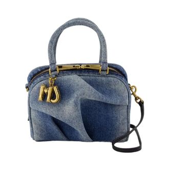 Marc Jacobs Borsa Micro Bauletto - - Bags - Donna - Blu - ONE SIZE