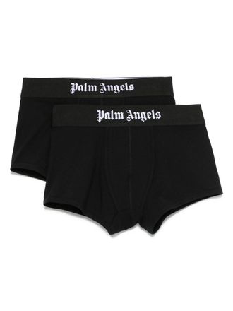 Palm Angels Logo-Waistband Boxers (Pack Of Two)