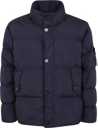 Stone Island Pufferjas voor Mannen - Heren - Winterjassen - Blauw - L - Jassen