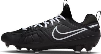 Nike Mens Huarache 9 Varsity LAX Lacrosse Cleats in Black | FD0090-002