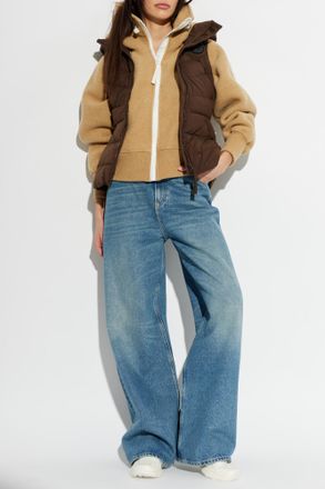 Canada Goose Chilliwack Fleece Bomber Jacket, Womens, Beige