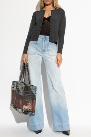 Victoria Beckham Strappy Top, Womens, Black