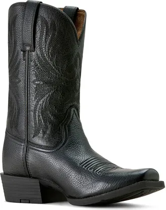 Ariat Sport Narrow Cutter Toe Cowboy Boot in Black at Nordstrom, Size 7.5