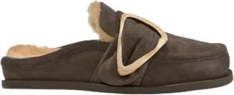 INUIKII Mule Soft - Dames - Slip ons - Bruin - 37 EU - Leer - Schoenen
