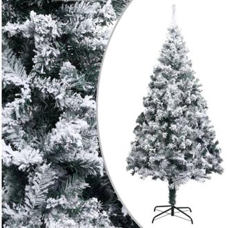 vidaXL &Aacute;rbol De Navidad Artificial Verde Con Nieve 180 Cm Vidaxl