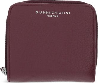 Gianni Chiarini Portemonnee met ritssluiting - Rood
