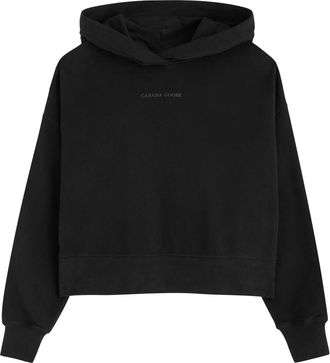 Canada Goose Muskoka Hooded Cotton Sweatshirt - Black - L (UK14 / L)
