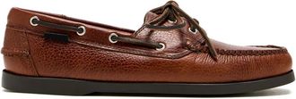 G.H. Bass & Co. Mocassini da barca in pelle - Marrone