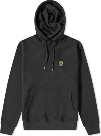 Belstaff Simpele Katoenen Sweater - Heren - Hoodies - Zwart - XL - Katoen - Hoodies & sweatvesten