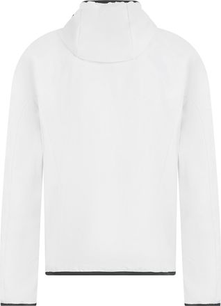HUGO BOSS Mens Waterproof Hooded Jacket White Polyester Raincoats Coat