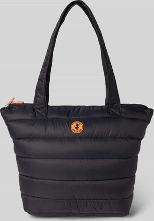 Save The Duck Shopper mit Label-Detail Modell CARON in Black, Gr&ouml;&szlig;e 1