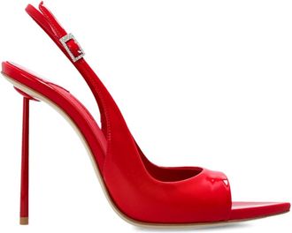 Le Silla Bella Sandalen met Hak - Dames - Sandalen met hakken - Rood - 41 EU - Leer - Schoenen