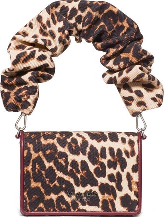 Kate Spade New York natasha downtown leopard fabric top handle bag in Leopard Multi at Nordstrom