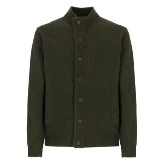 Barbour Hombre, Jerseys, Verde, Talla: L