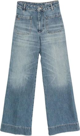 Victoria Beckham Alina Jeans - Dames - Jeans - Blauw - Maat: W27