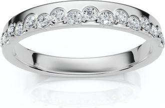 Pompeii3 1/5Ct TW Diamond Rhythm Anniversary Band Lab Grown