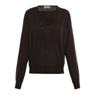 Lisa Yang Tarelyn Cardigan - - Knitwear - Donna - Marrone - S