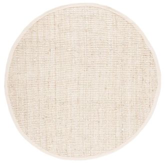 Safavieh Alfombra yute marfil 152 x 152 cm