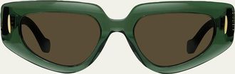 Loewe Small 51mm Butterfly Screen Sunglasses