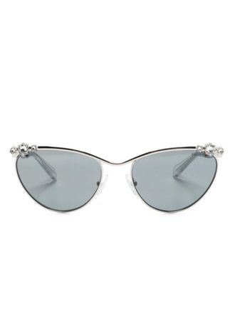 Swarovski Occhiali da sole cat-eye - Argento