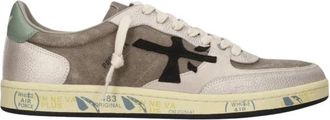 Premiata Bskt Clay 8445 - Heren - Sneakers - Beige - 43 EU - Leer - Schoenen