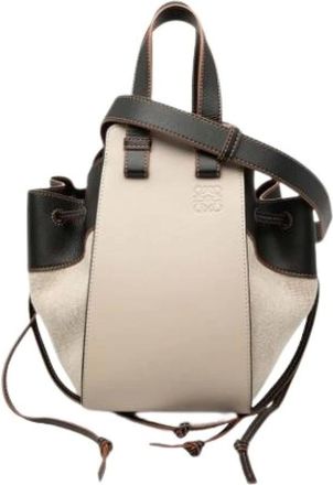 Loewe Pre-owned Bucket Bags, female, Beige, Size: ONE SIZE Pre-owned Bucket Bag