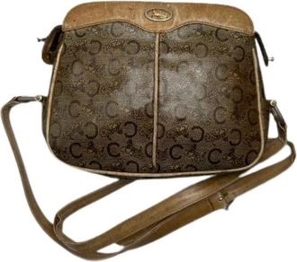 Celine Pre-owned Vintage Cross Body Bag - Dames - Vintage Schoudertas - Bruin - ONE Size - Leer - Vintage
