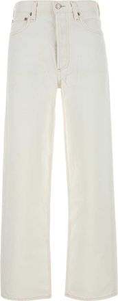 A Gold E White Denim Henson Jeans
